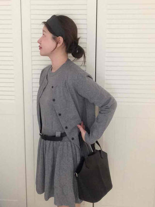 Steady Wool/Mon Sleeveless Knit Two-Piece