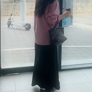 Maren Soft Maxi Banded Long Skirt
