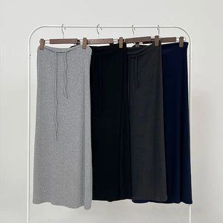 Maren Soft Maxi Banded Long Skirt