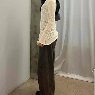 Newtro Slim Punching Knit Mini Dress