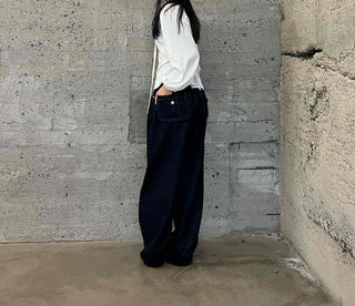Simple Evening Cotton Long Sleeve Blouse