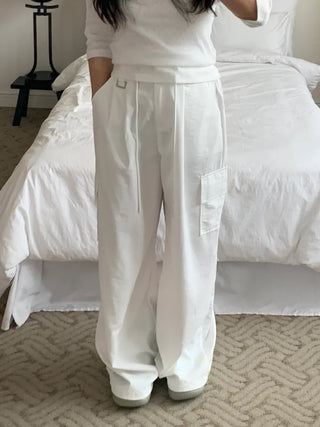 Toba Cargo Wide Long Pants