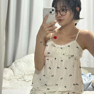 Kitsch Ribbon Pajama Set