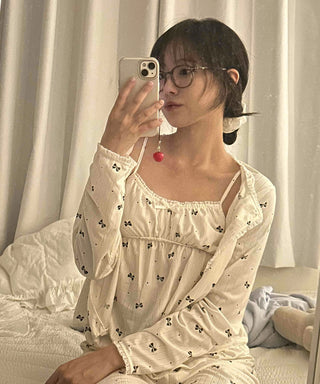 Kitsch Ribbon Pajama Set