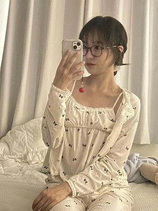 Kitsch Ribbon Pajama Set