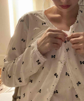 Kitsch Ribbon Pajama Set