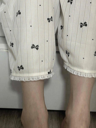 Kitsch Ribbon Pajama Set