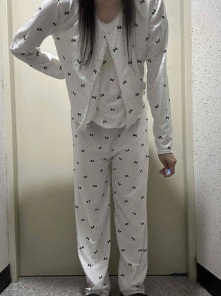 Kitsch Ribbon Pajama Set