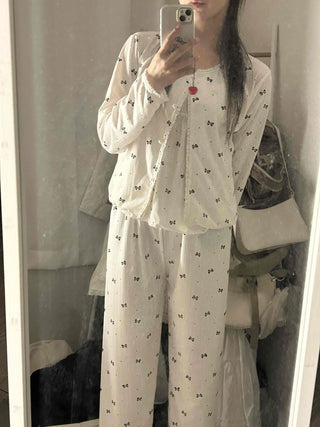 Kitsch Ribbon Pajama Set