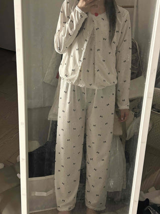 Kitsch Ribbon Pajama Set