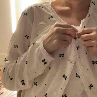 Kitsch Ribbon Pajama Set