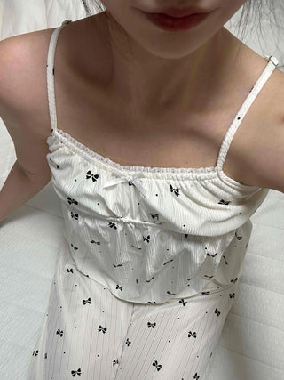 Kitsch Ribbon Pajama Set