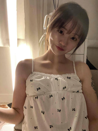 Kitsch Ribbon Pajama Set