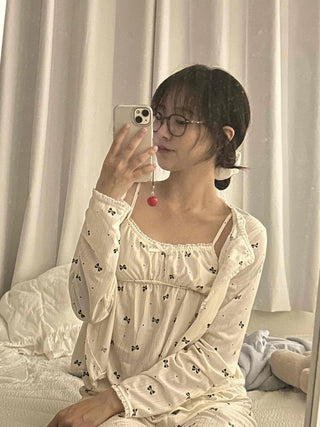 Kitsch Ribbon Pajama Set