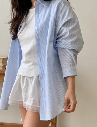 Mido Satin Wrap Skirt