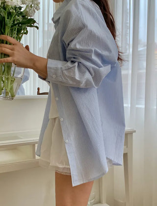 Mido Satin Wrap Skirt