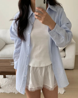 Mido Satin Wrap Skirt