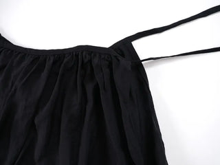 Mido Satin Wrap Skirt
