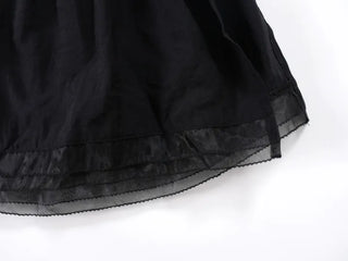 Mido Satin Wrap Skirt