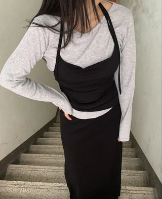 New Basic Halter Neck Sleeveless
