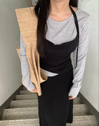 New Basic Halter Neck Sleeveless