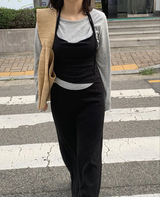 New Basic Halter Neck Sleeveless