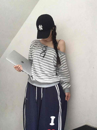 Basic One-Off Striped T-shirt