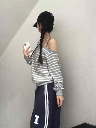 Basic One-Off Striped T-shirt