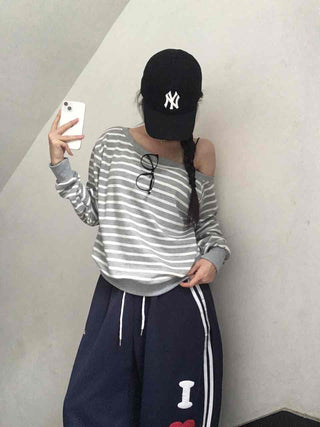 Basic One-Off Striped T-shirt