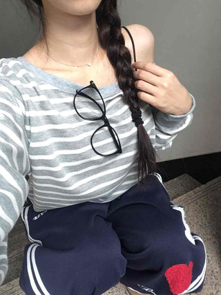 Basic One-Off Striped T-shirt