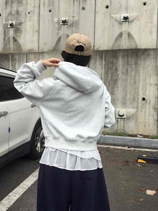 Pure Check Basic Autumn Zip-up