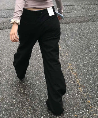 Basic Cotton Plain Long Pants