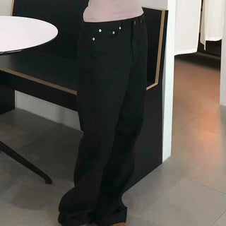 Basic Cotton Plain Long Pants