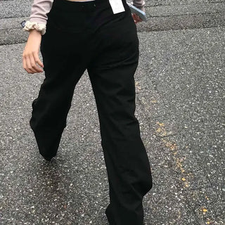 Basic Cotton Plain Long Pants