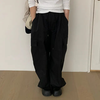 Daro String Cargo Balloon Pants