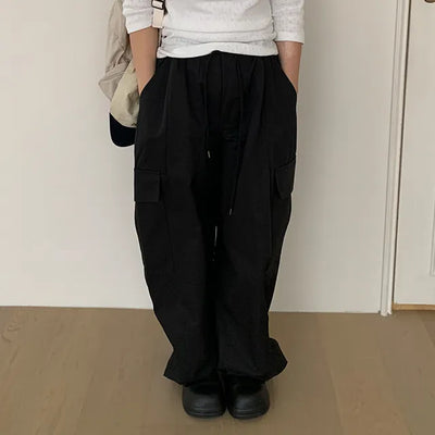 Daro String Cargo Balloon Pants