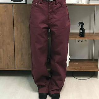 Hip Cotton Wide Long Pants