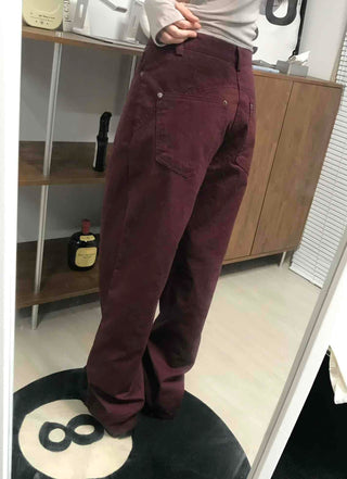 Hip Cotton Wide Long Pants