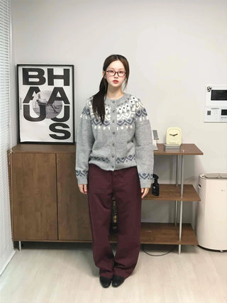 Hip Cotton Wide Long Pants