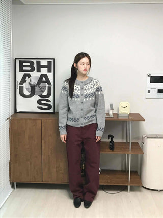 Hip Cotton Wide Long Pants