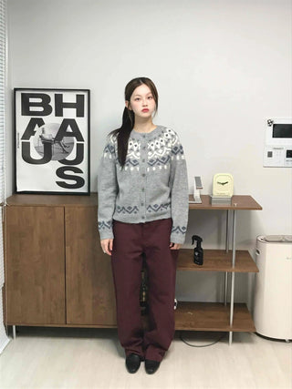 Hip Cotton Wide Long Pants