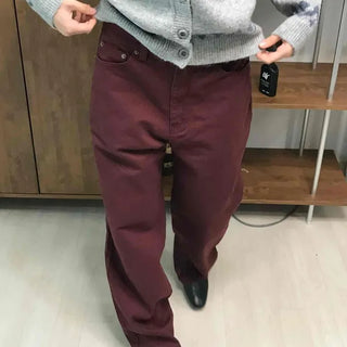 Hip Cotton Wide Long Pants