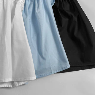 Tino ribbon frill sleeveless blouse