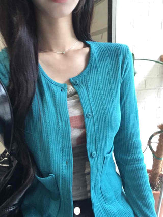 Hip Vintage Cotton Brushed Cardigan