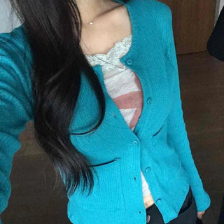 Hip Vintage Cotton Brushed Cardigan