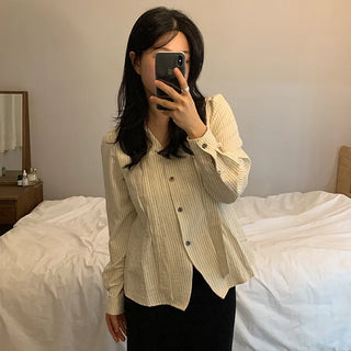 Rouge Tie Suede Shirt
