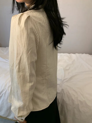 Rouge Tie Suede Shirt