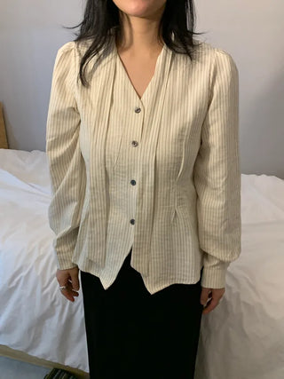Rouge Tie Suede Shirt