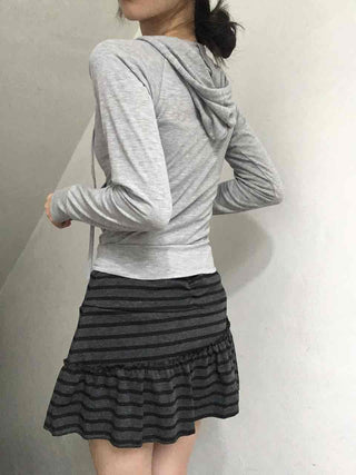 Minimal Zipper Line Zip-up