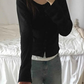 Simple Layered Cardigan